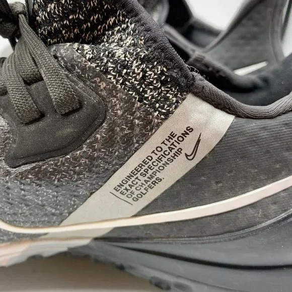 Nike Air Zoom Infinity Tour Flyknit Golf Shoes Cleats CT0540-001 Mens Size 8 - Picture 9 of 11